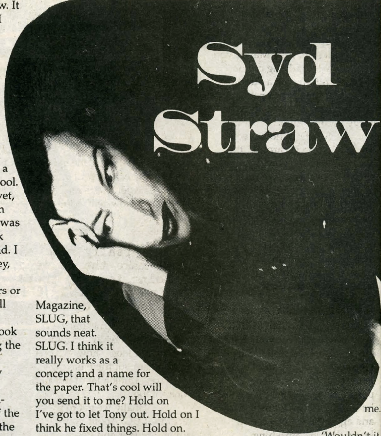 Syd Straw